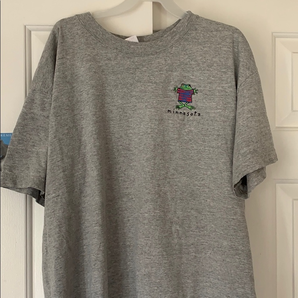 Minnesota Embroidered Frog shirt